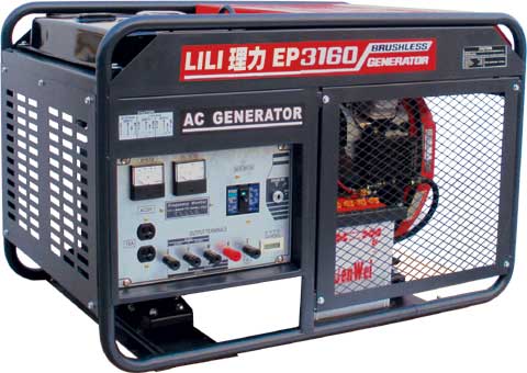 理力汽油双缸发电机EP3160_13.5Kva